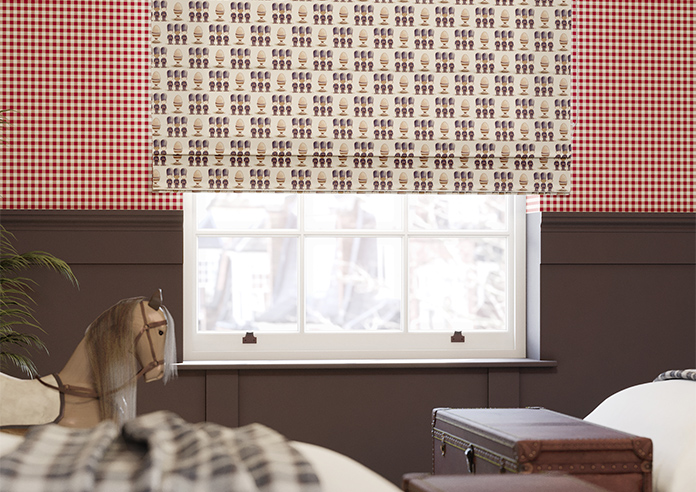 Kings Breakfast, Eggs Prince - Twist&Fit Roman Blind - Image 5